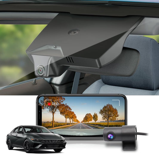 Fitcamx 2160P+trasera 1080P Dash Cam Adapts para Hyundai Ela