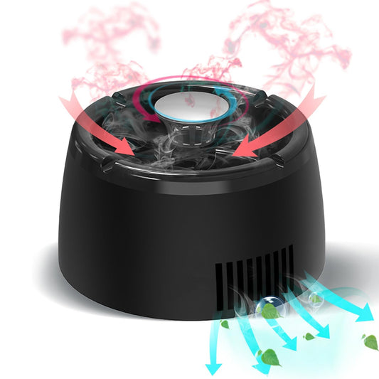 Cenicero sin humo, cenicero purificador de aire, cenicero de