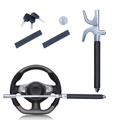 Cerradura antirrobo para volante, cerraduras retráctiles, di