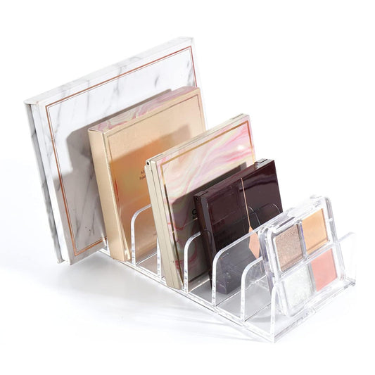 Paleta de sombra de ojos acrílica, organizador de maquillaje