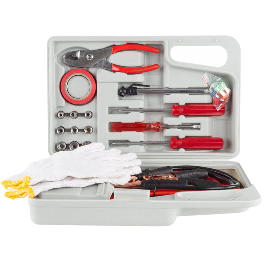 Kit de herramientas de emergencia Stalwart Roadside para aut