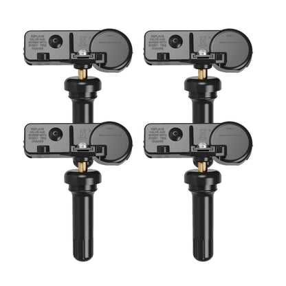 Sensor TPMS, 4 sensores de monitor de presión de neumáticos