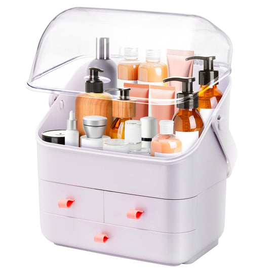 Organizador de cosméticos para encimera, organizador de maqu
