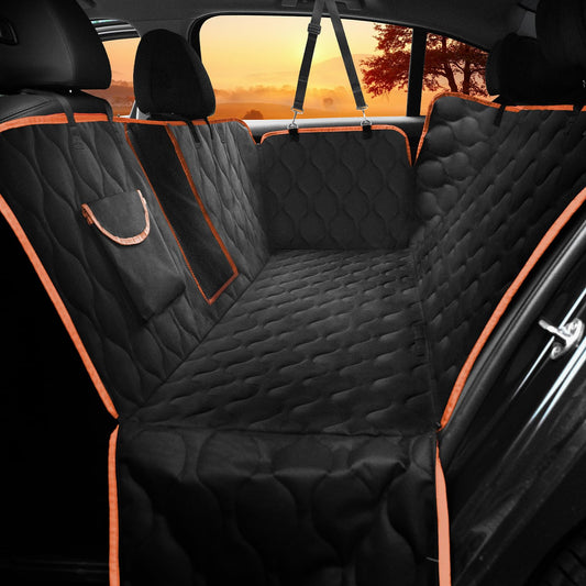Funda impermeable para asiento trasero de automóvil, plegabl