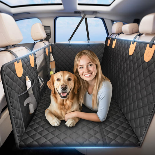 Wigoo Funda de asiento de camión para perro mejorada 2025 pa
