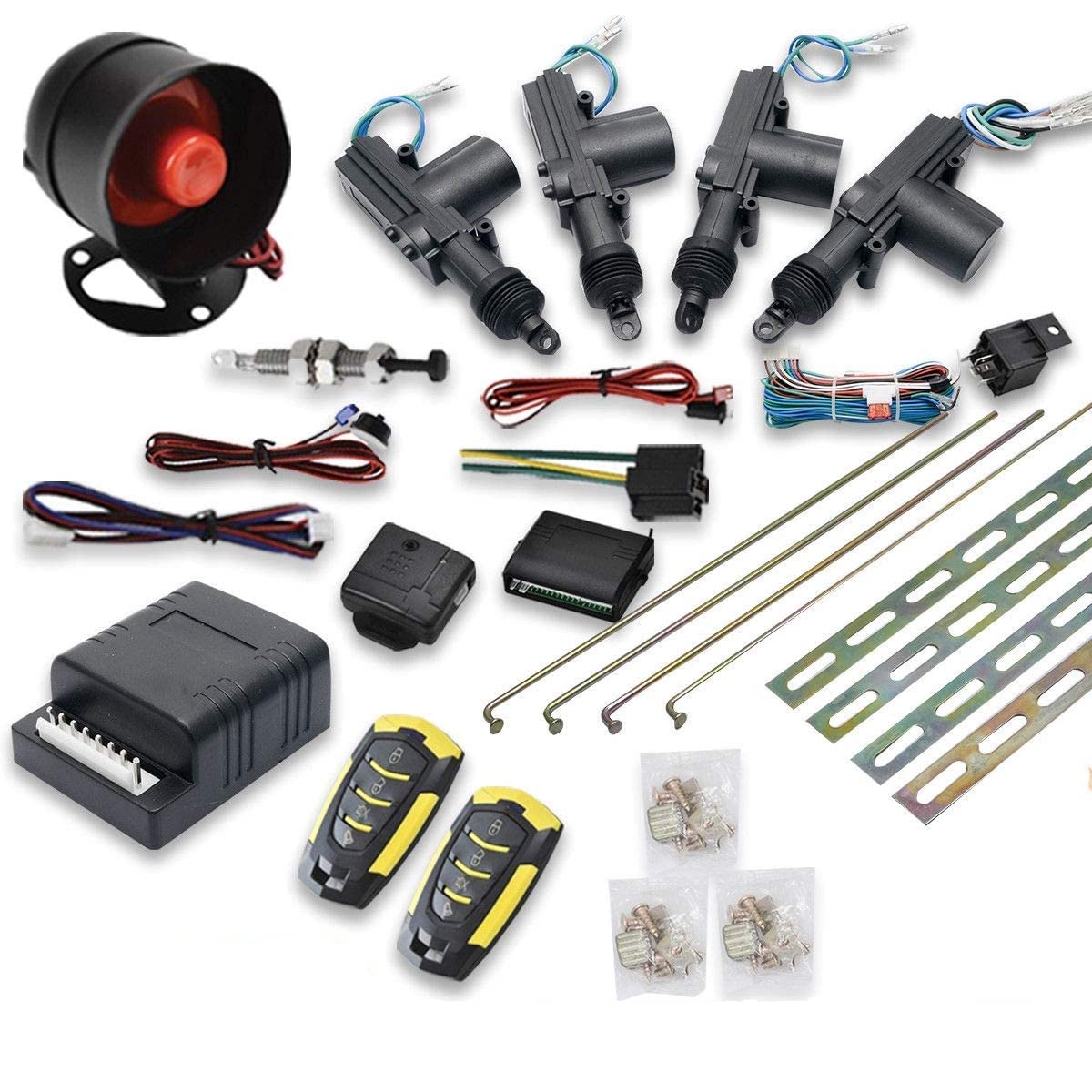 Kit de bloqueo central remoto para automóvil, sistema de ala
