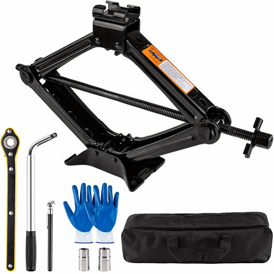 Kit de gato portátil para automóvil, gato de tijera de 2 ton