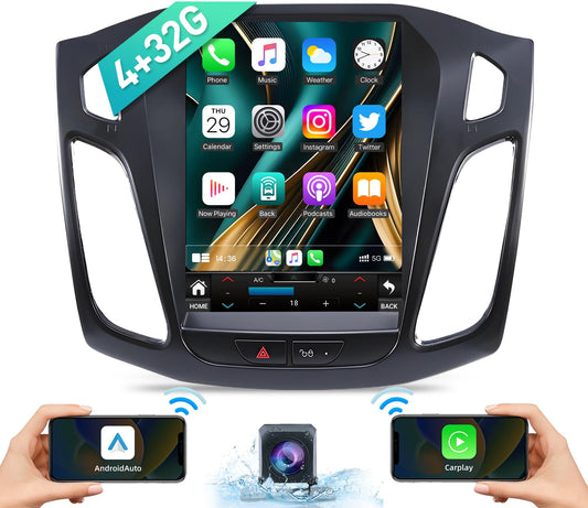 4+32G 8 Core Radio de coche estéreo para Ford Focus 2012-201