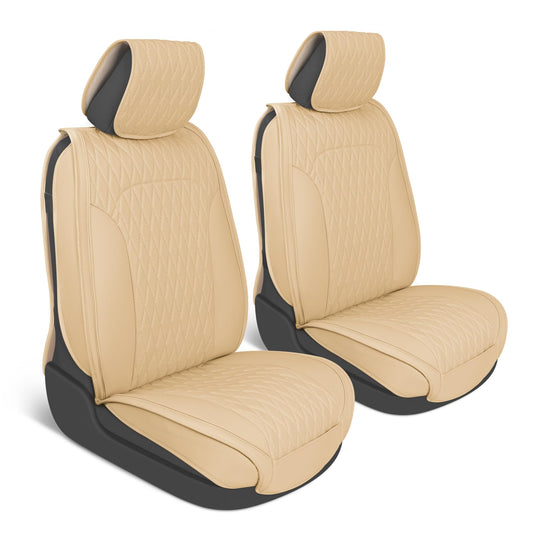 DiamondLux Edition - Fundas de asiento de automóvil de piel