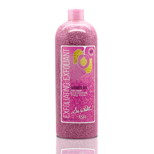 FAIR & WHITE Gel de ducha exfoliante So White, exfoliante tó