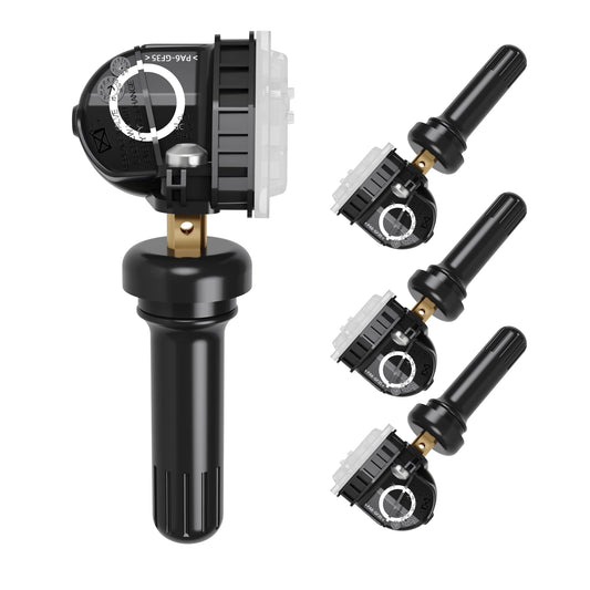 CDWTPS TPMS Sensor Ford, paquete de 4 sensores de monitor de