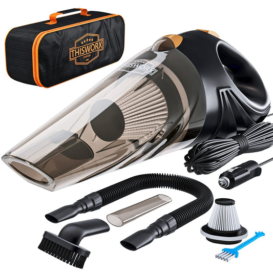 ThisWorx - Aspiradora portátil de mano con cable, bolsa y ac