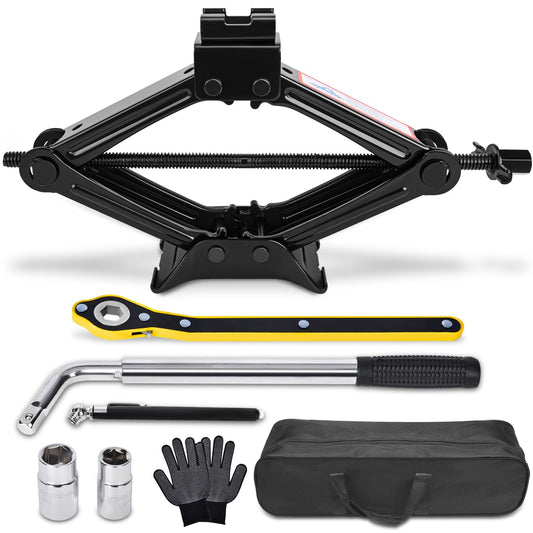 Kit de gato de tijera para automóvil de 1.5 toneladas (3307
