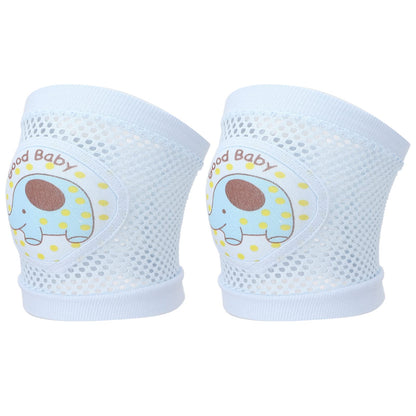 ZJchao Rodilleras para bebés, patrón de elefante azul, para