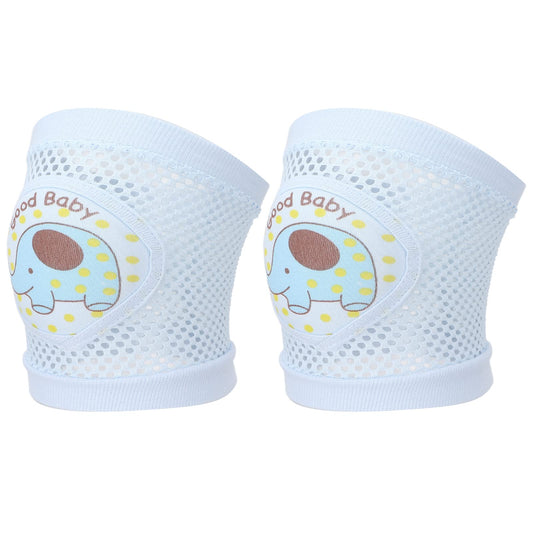 ZJchao Rodilleras para bebés, patrón de elefante azul, para