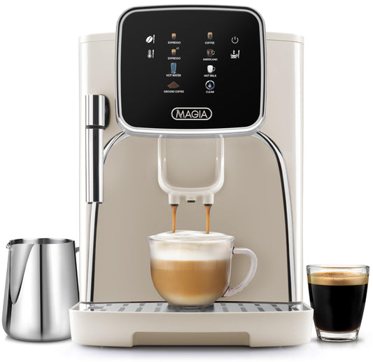 Zulay Kitchen Magia Clasica - Máquina de café espresso total