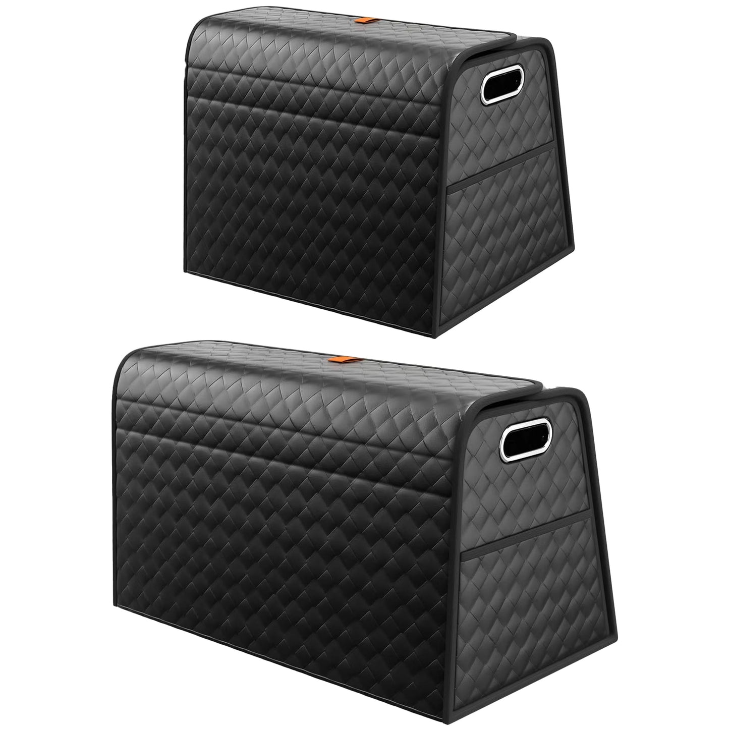Aiuwo Organizador plegable de cuero para maletero, SUV, cami