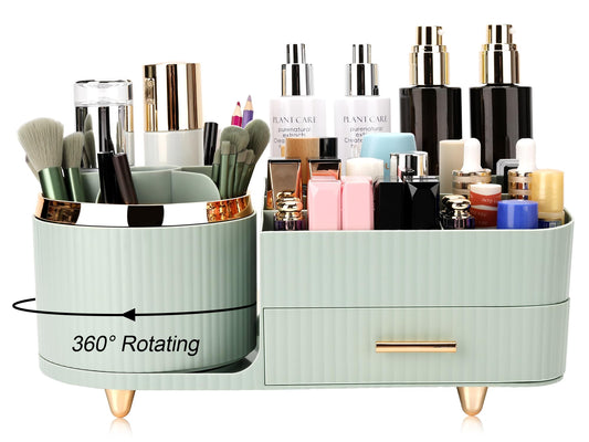 Organizador de maquillaje para tocador, vitrina de cosmético