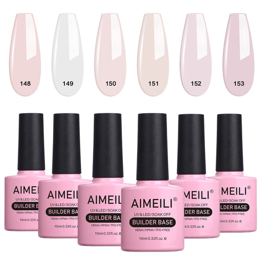 AIMEILI Builder Base - Gel transparente de color transparent