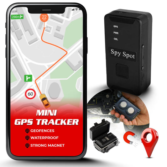 Spy Spot GPS Tracker GL 320MG con funda magnética impermeabl