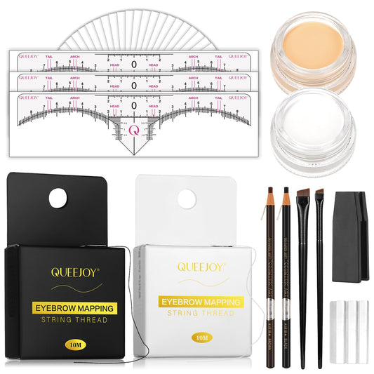 El kit de mapeo de cejas incluye 32.8 ft x cuerda de mapeo b