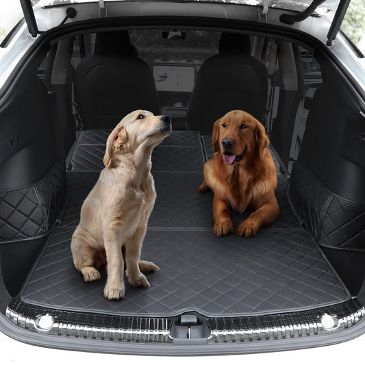 ThinSGO Para Tesla Model Y Trunk Pet Mat Impermeable Cargo L
