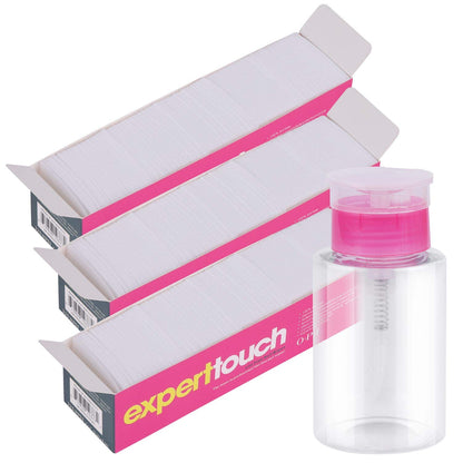 975 toallitas de uñas sin pelusas, almohadillas de algodón p
