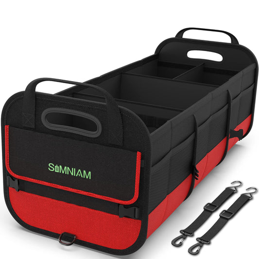 Simniam Organizador grande de maletero para automóvil, organ
