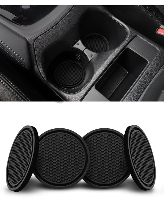 Paquete de 4 posavasos para automóvil, insertos universales