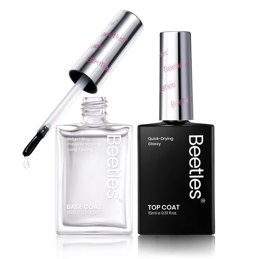 Beetles - Esmalte de uñas de gel verde oliva, 0.5 onzas líqu