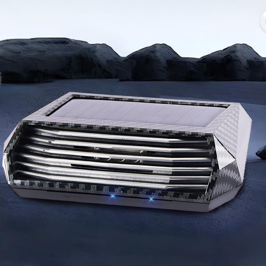 Purificador de aire de coche alimentado por energía solar co