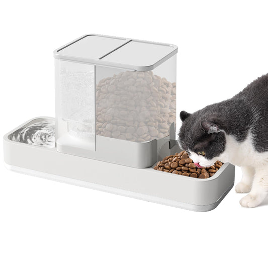 Yummy Sam Alimentador automático para mascotas pequeñas y di