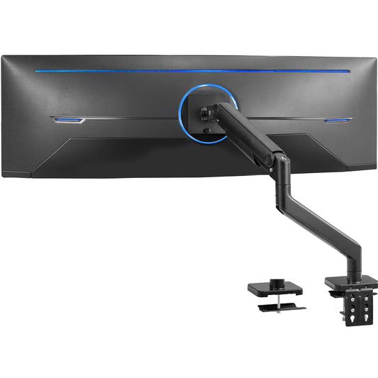 VIVO Brazo de tensión de monitor ultraancho de aluminio resi