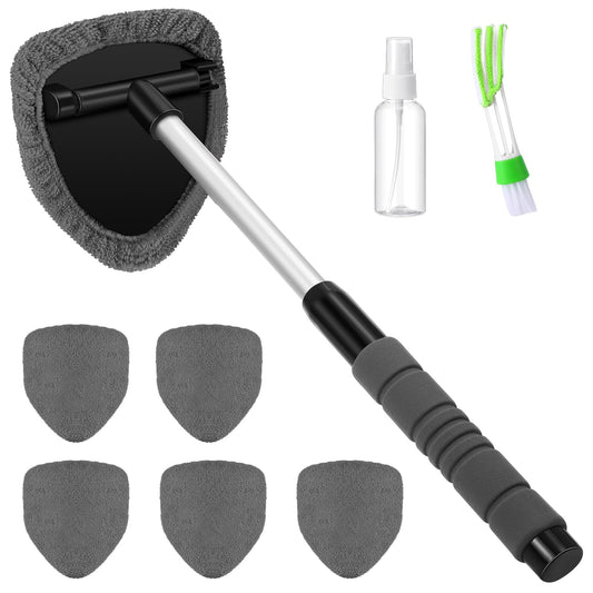 Baderke El kit de limpiador de ventanas de automóvil de 8 pi