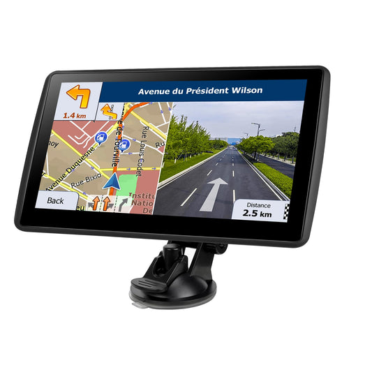 Navegador GPS para coche, camión, RV, mapa 2025, pantalla tá