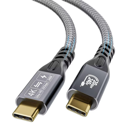 USB C Cable to USB C 3.2 Male Gen2 × 2 Type C Charging Cable