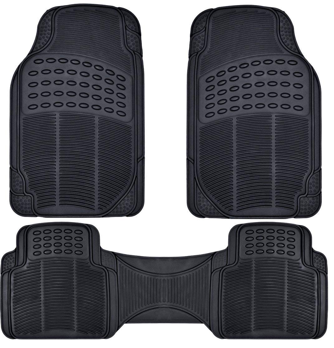 BDK FlexTough - Alfombrillas de goma resistentes para coche,