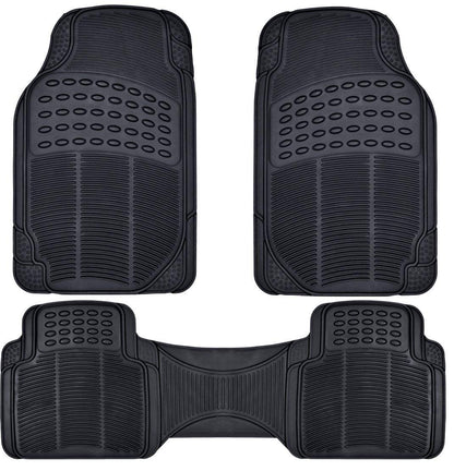 BDK FlexTough - Alfombrillas de goma resistentes para coche,