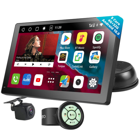 4G LTE Android Carplay pantalla para coche, 4G+32G estéreo p