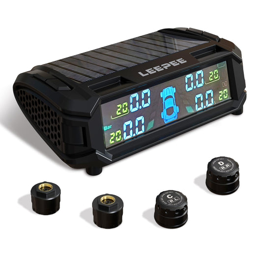 leepee Sistema de monitoreo de presión de neumáticos de auto