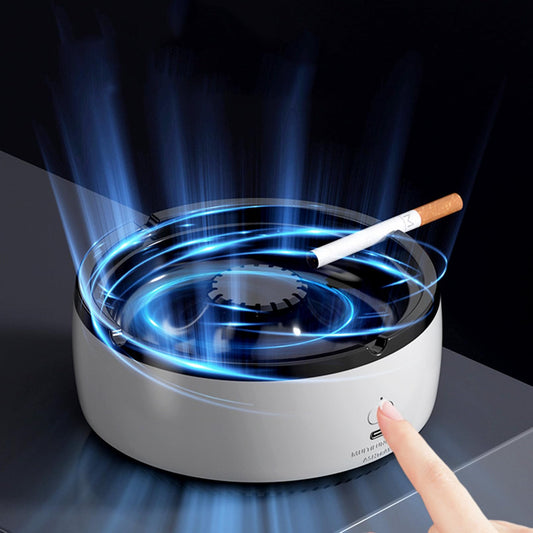 Ceniceros multifuncionales sin humo 2 en 1, cenicero purific