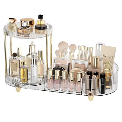 Organizador de maquillaje para tocador, organizadores girato