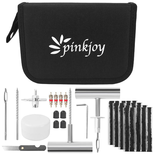 PINKJOY Kit de tapones para neumáticos con tapones de 36 pie