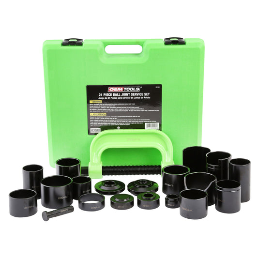 OEMTOOLS 25104 Kit de prensa de rótula maestro de 21 piezas,