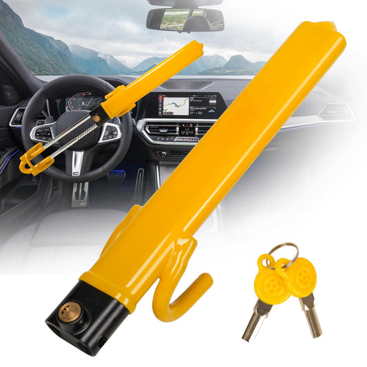 Cerradura de volante antirrobo con abrazadera de longitud aj