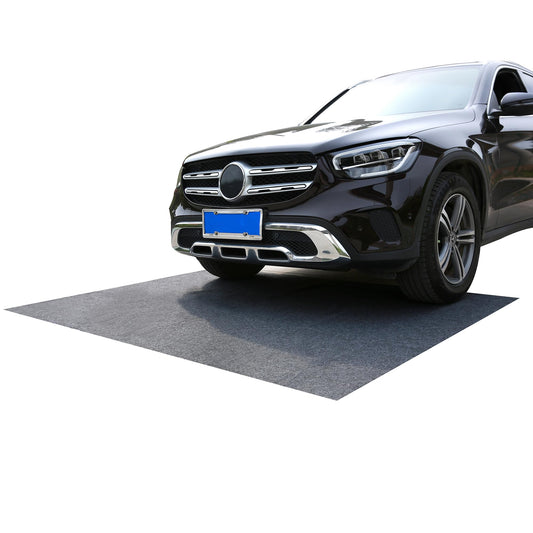 Garage Floor Mat for Cars, 7.3x8.4ft Oil Spill Absorbent Mat