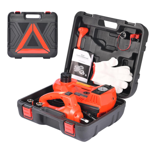 Kit de gato eléctrico para automóvil, gato hidráulico de 5 t