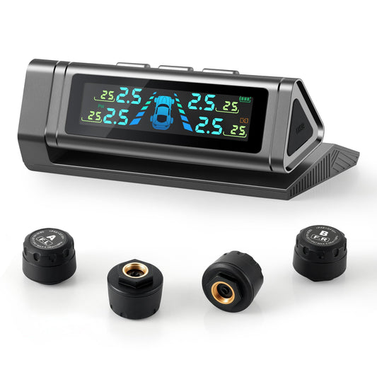 JUSTTOP Sistema de monitoreo de presión de neumáticos con ca