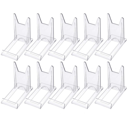 Zonon Soportes de placa de acrílico de plástico, soportes pa