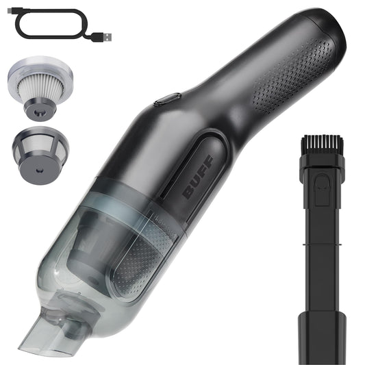 BUFF Aspiradora de mano inalámbrica, aspiradora recargable p